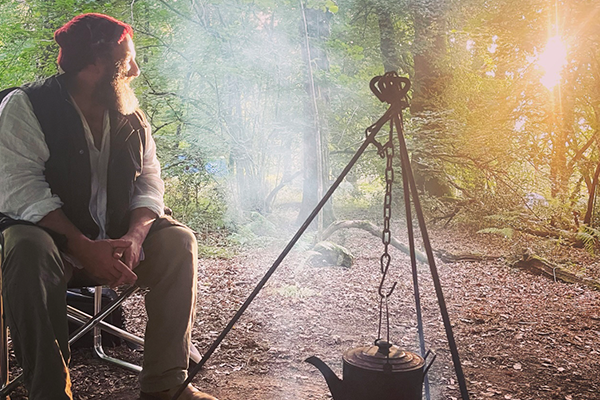 Martin Shaw at Camp